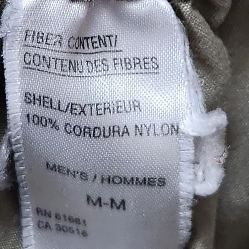 The North Face Pants Mens 32x30 Beige Cordura Nylon Hiking Cargo Stow Belted
